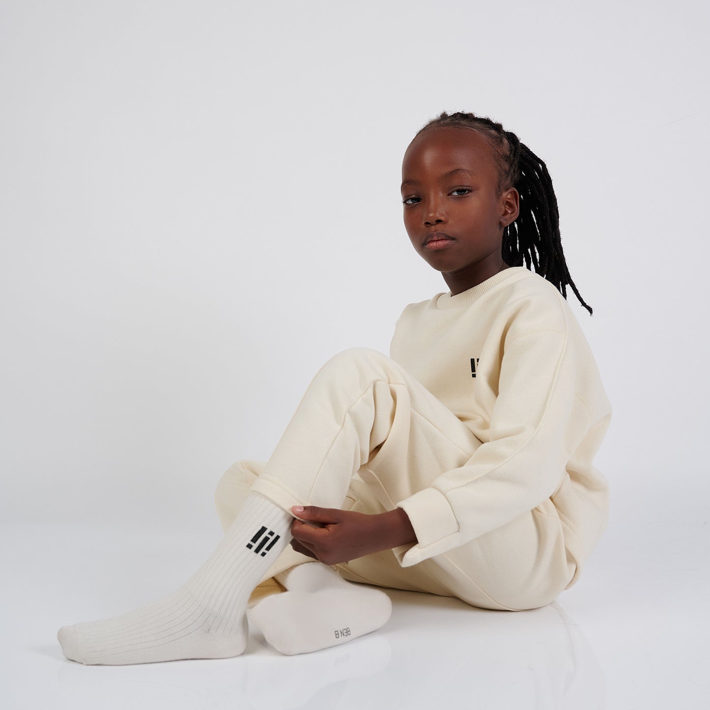 Unisex cotton ribbed socks